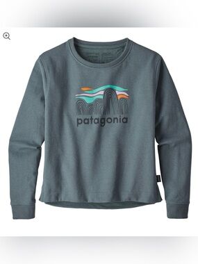 Patagonia Fitz Roy Boulders Uprisal Crewneck Women’s XL